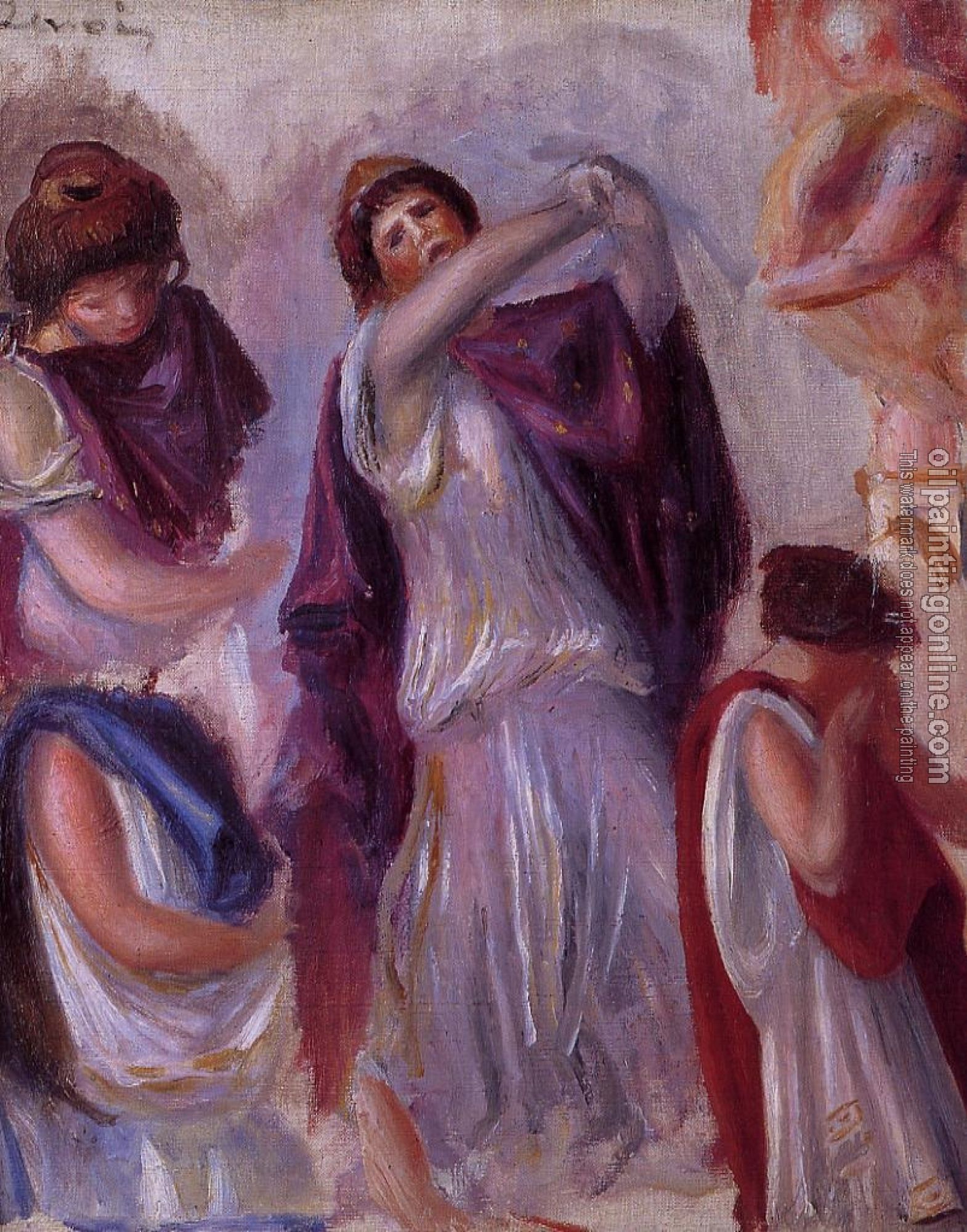 Renoir, Pierre Auguste - Scene Antique - Femmes aux Peplums